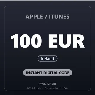 Apple / iTunes 100 EUR Gift Card - Ireland