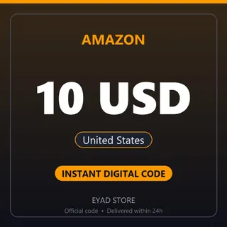 Amazon 10 USD Gift Card - United States