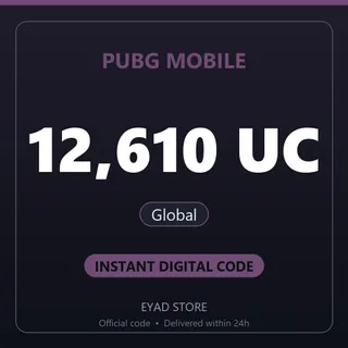 PUBG Mobile Top-Up - 12,610 UC - Global