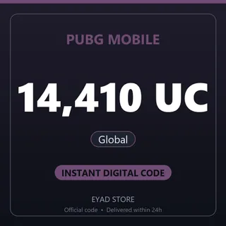 PUBG Mobile Top-Up - 14,410 UC - Global