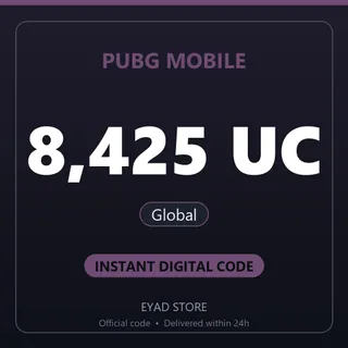 PUBG Mobile Top-Up - 8,425 UC - Global