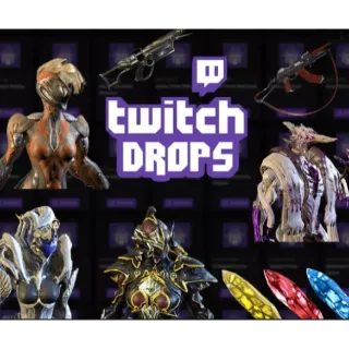 ⭐ALL PLATFORM⭐ Warframe 🔥Twitch Drop🔥 1059X ITEMS 🔥 FAST AND EASY