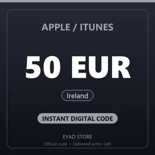 Apple / iTunes 50 EUR Gift Card - Ireland