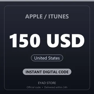 Apple / iTunes 150 USD Gift Card - United States