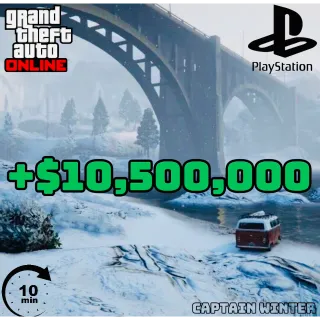 10.500.000 GTA MONEY PS4