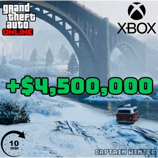 4.500.000 GTA money XBOX
