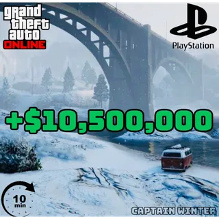 10.500.000 GTA MONEY PS5