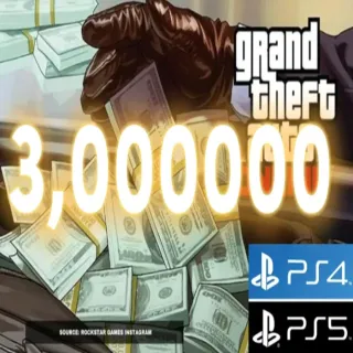3.000.000 GTA Money