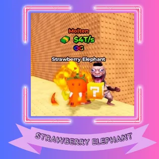 STRAWBERRY ELEPHANT (LAVA MUT) 
