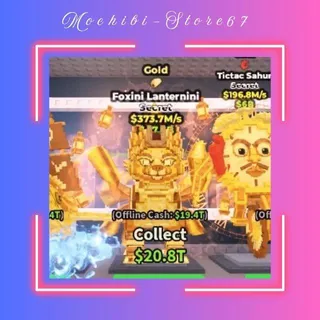 GOLD FOXINI LANTERNINI 373M/S