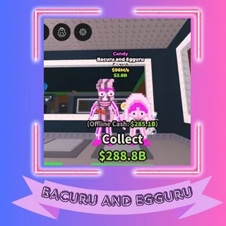 CANDY BACURU AND EGGURU 96M/S 