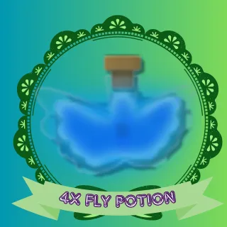 4X FLY POTION