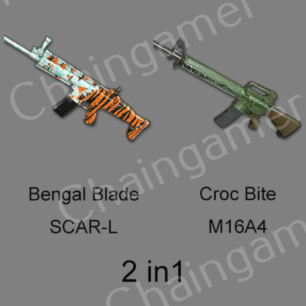 Pubg Scar L M16a4 Skin Playerunknown S Battlegrounds In Game Items Gameflip