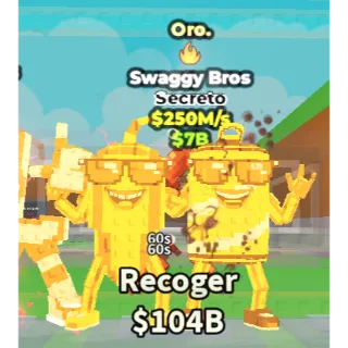 🔥Lowest Price 🔥 Swaggy Bros Gold $250M/s