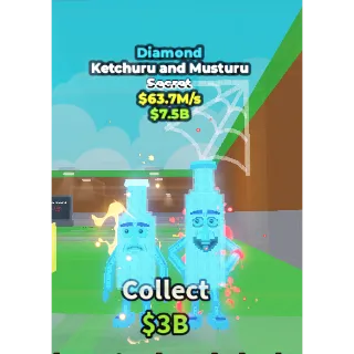 🔥Lowest Price 🔥 Ketchuru and Musturu Diamond $63.7M/s