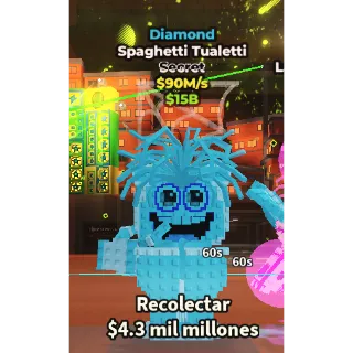 🔥Lowest Price 🔥 Spaghetti Tualetti Diamond $90M/s