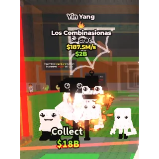 🔥Lowest Price 🔥 Los Combinasionas Yin Yang $187.5M/s