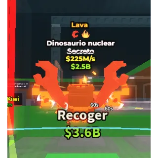 🔥Lowest Price 🔥 Nuclearo Dinossauro Rainbow $225M/s