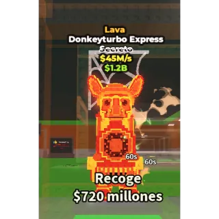 🔥Lowest Price 🔥 Donkeyturbo Express Lava $45M/s