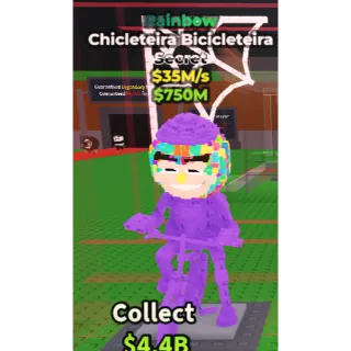 🔥Lowest Price 🔥 Chicleteira Bicicleteira Rainbow $35M/s