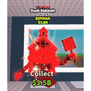 🔥Lowest Price 🔥 Esok Sekolah Cursed $270M/s