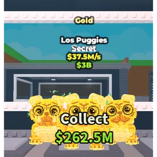 🔥Lowest Price 🔥 Los Puggies Gold $37.5M/s