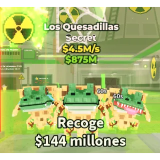 🔥Lowest Price 🔥 Los Quesadillas $4.5M/s