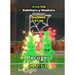 🔥Lowest Price 🔥 Ketchuru and Musturu Rainbow $425M/s