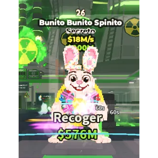 🔥Lowest Price 🔥 Bunito Bunito Spinito $18M/s