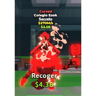 🔥Lowest Price 🔥 Esok Sekolah Cursed $270M/s