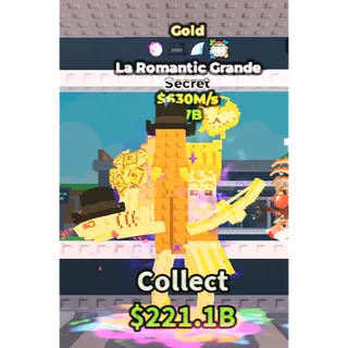 🔥Lowest Price 🔥 La Romantic Grande Gold $630M/s