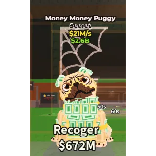 🔥Lowest Price 🔥 Money Money Puggy $21M/s