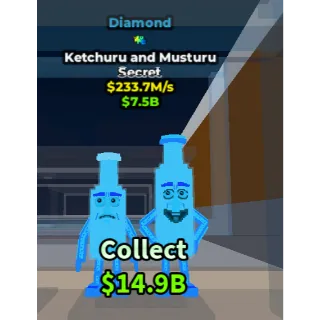 🔥Lowest Price 🔥 Ketchuru and Musturu Diamond $233.7M/s