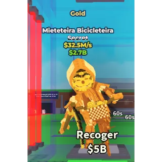 🔥Lowest Price 🔥 Mieteteira Bicicleteira Gold $32.5M/s