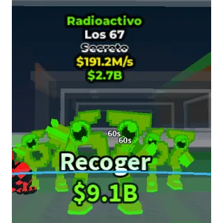 🔥Lowest Price 🔥 Los 67 Radioactive $191.2M/s