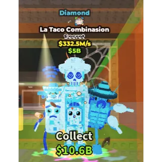 🔥Lowest Price 🔥 La Taco Combinasion Diamond $332.5M/s