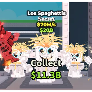 🔥Lowest Price 🔥 Los Spaghetti $70M/s