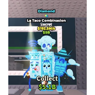 🔥Lowest Price 🔥 La Taco Combinasion Diamond $192.5M/s