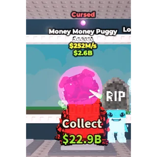🔥Lowest Price 🔥 Money Money Puggy Cursed $252M/s