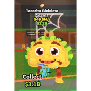 🔥Lowest Price 🔥 Tacorita Bicicleta $49.5M/s