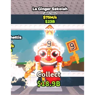 🔥Lowest Price 🔥 La Ginger Sekolah $75M/s