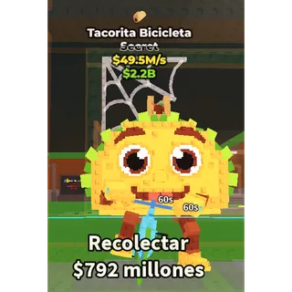 🔥Lowest Price 🔥 Tacorita Bicicleta $49.5M/s