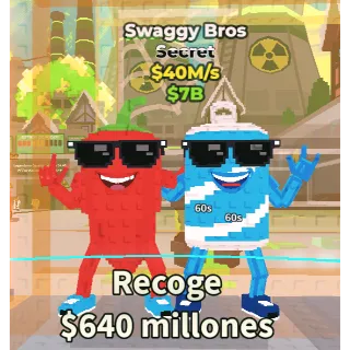 🔥Lowest Price 🔥 Swaggy Bros $40M/s