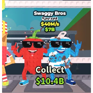 🔥Lowest Price 🔥 Swaggy Bros $40M/s