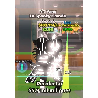 🔥Lowest Price 🔥 La Spooky Grande Yin Yang $183.7M/s