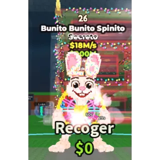 🔥Lowest Price 🔥 Bunito Bunito Spinito $18M/s