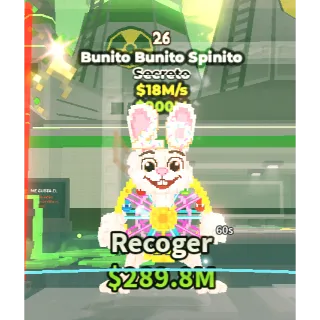 🔥Lowest Price 🔥 Bunito Bunito Spinito $18M/s
