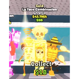 🔥Lowest Price 🔥 La Taco Combinasion Gold $43.7M/s