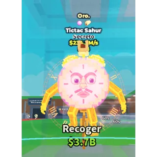 🔥Lowest Price 🔥 Tictac Sahur Gold $234.1M/s