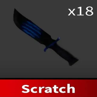 x18 Blue Scratch | MM2